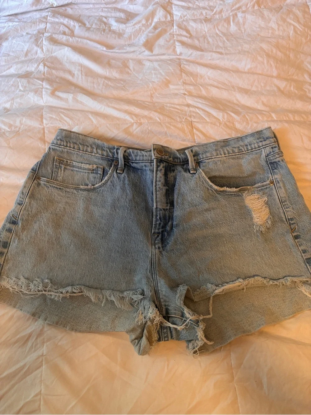 Good American 90S SHORT | BLUE650